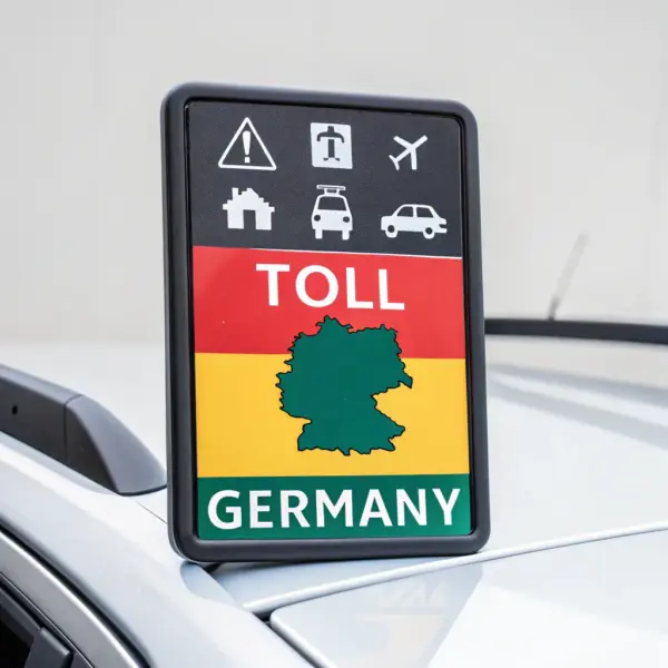 Autobahn-Mautaufkleber 2024